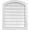 Ekena Millwork Arch Top Surface Mount PVC Gable Vent: Functional, w/ 2"W x 2"P Brickmould Sill Frame, 22"W x 26"H GVPAR22X2603SF - alternate 1